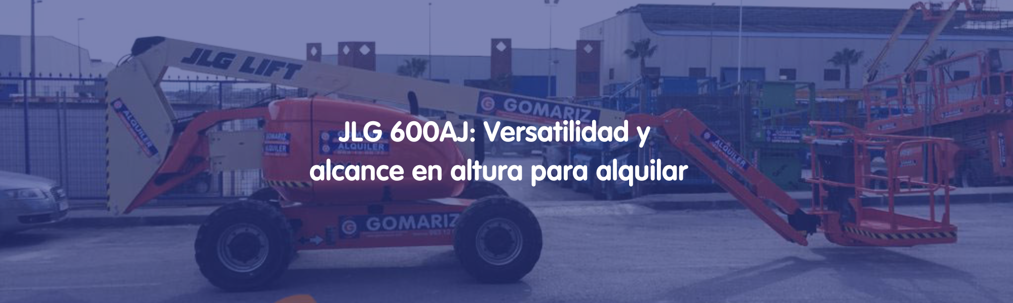 JLG 600AJ: Versatilidad y alcance en altura para alquilar